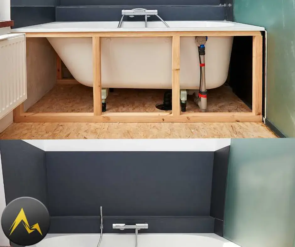 Before and after bathroom remodelling in san diego