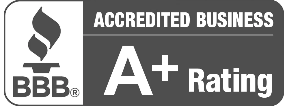 Home 8 BBB Accredited Business A Rating gray